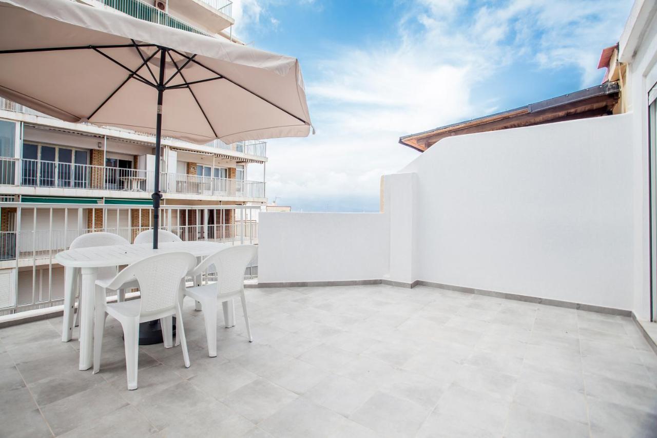 Apartament Atico Con Espectacular Terraza Y Vistas Al Mar Perelló Zewnętrze zdjęcie